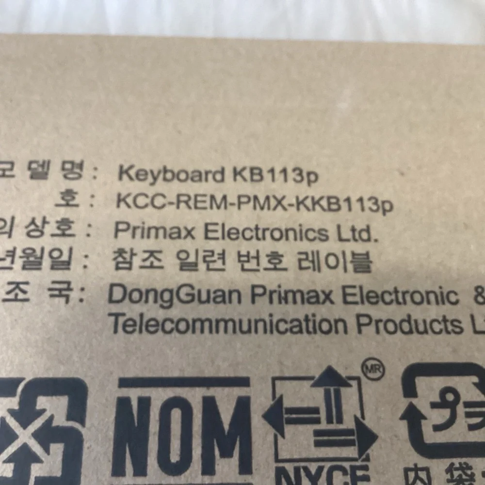 Dell black slim Wireless Keyboard new in box